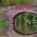 Bridge over a stream