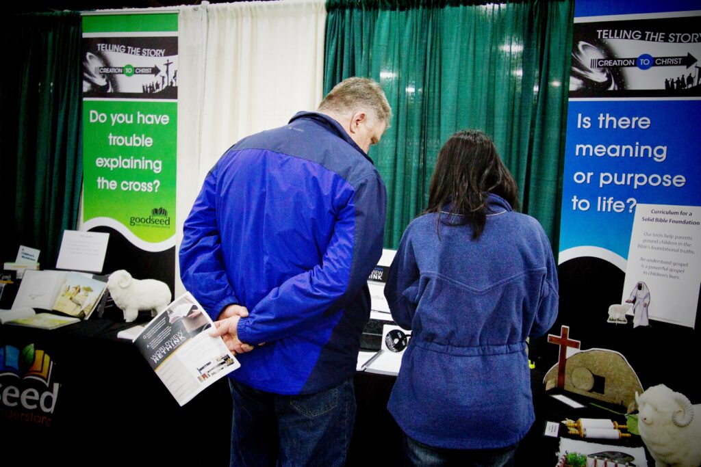 GoodSeed conference booth