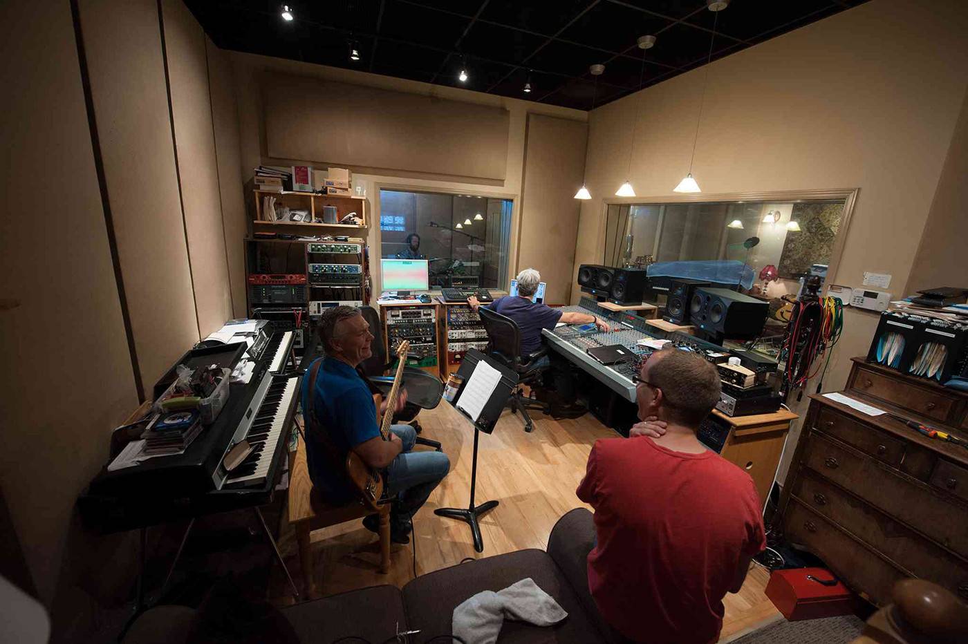 Long but productive days in the studio.